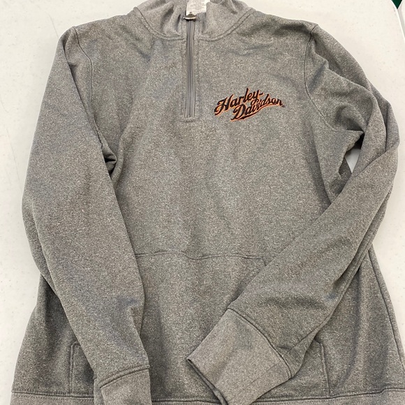 Men’s Harley Davidson quarter zip pull over size medium Abernathy’s Tennessee - Picture 1 of 5